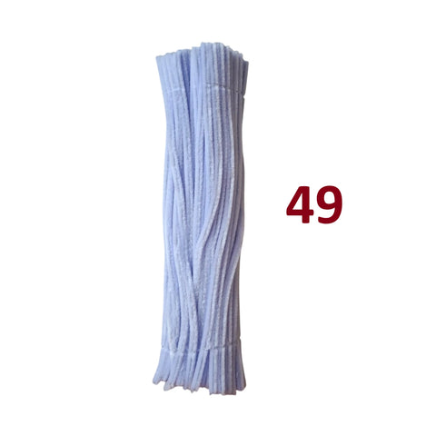Pack of 100 - Pipe Cleaner velvet Sticks