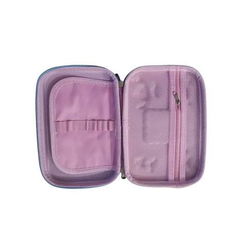 Stitch 3D Pencil Case with Calculator – Embossed Fiber Kids Pouch