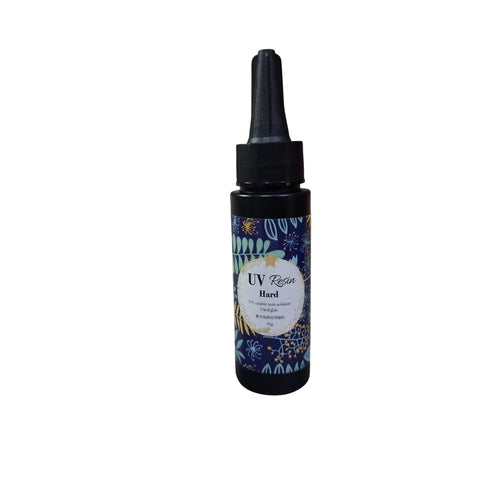 50g - 100g UV Resin Crystal Clear Hard Ultraviolet Fast Curing UV Epoxy Resin for Jewelry Making Craft Decoration, 100g