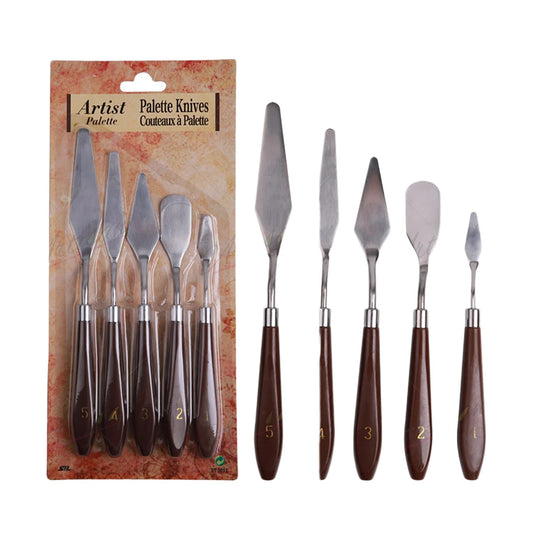 Buy 5 PCS DIY Stainless Steel Palette Knives Knife Set at Best Price in Pakistan. Best Art Supplies, Office & Stationery Store. ✓Free Delivery ✓Cash on Delivery ✓Deals