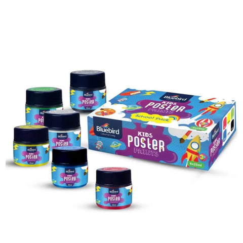 Bluebird Premium Poster Paints Set at Best Price in Pakistan. Best Art Supplies, Office & Stationery Store. ✓Free Delivery ✓Cash on Delivery ✓Deals