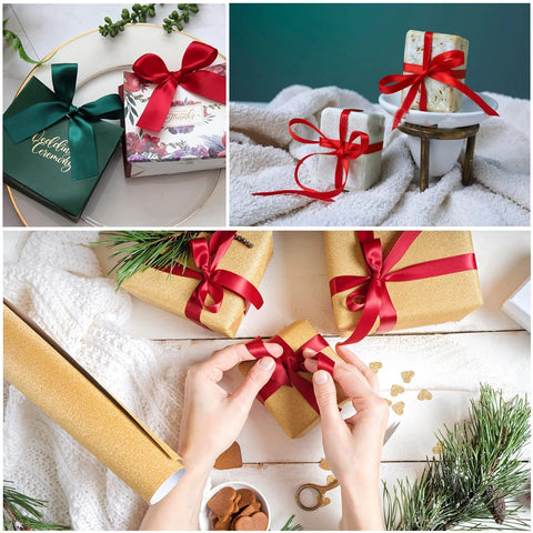 Ribbon Rolls For Decoration and Gift Wrapping 1 Inch - 25 yard