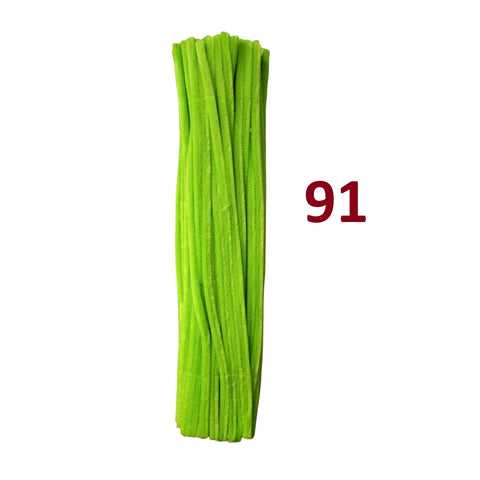 Pack of 100 - Pipe Cleaner velvet Sticks