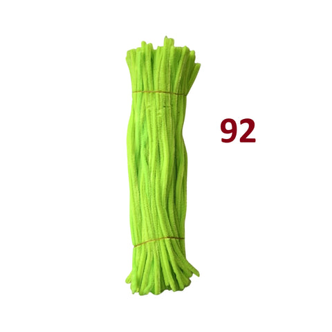 Pack of 100 - Pipe Cleaner velvet Sticks