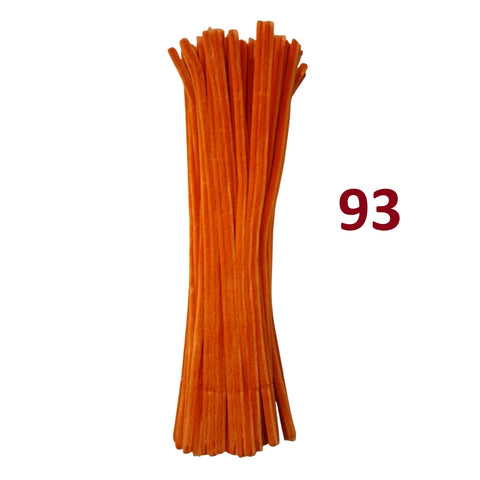 Pack of 100 - Pipe Cleaner velvet Sticks