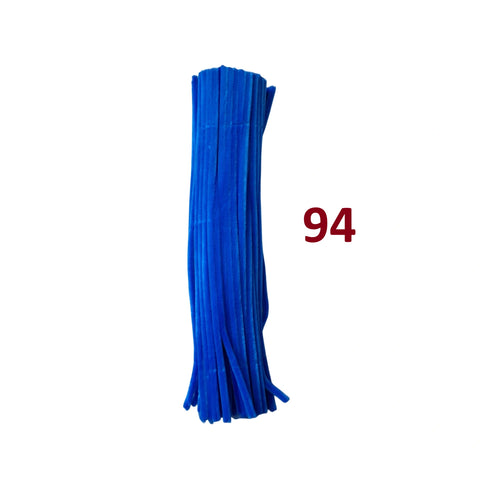 Pack of 100 - Pipe Cleaner velvet Sticks