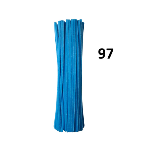 Pack of 100 - Pipe Cleaner velvet Sticks