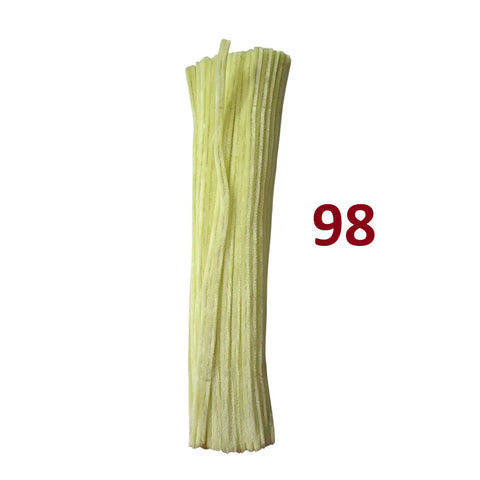 Pack of 100 - Pipe Cleaner velvet Sticks