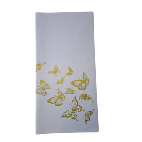 5 Pcs Waterproof Floral Bouquet Wrapping Sheets 58x58cm