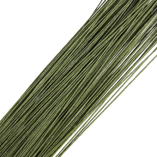Discover the versatility of our 9 Piece Wrapped Floral Wire Stems, ideal for bouquets and crafts. Each 36cm long stem adds elegance to your floral designs.