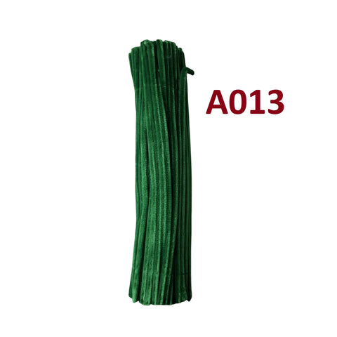 Pack of 100 - Pipe Cleaner velvet Sticks