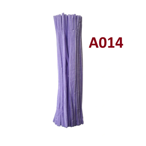 Pack of 100 - Pipe Cleaner velvet Sticks