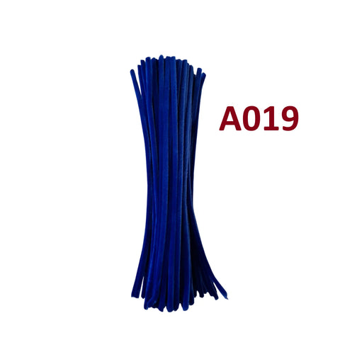 Pack of 100 - Pipe Cleaner velvet Sticks