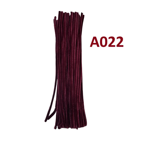 Pack of 100 - Pipe Cleaner velvet Sticks