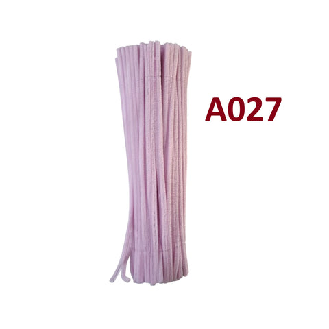 Pack of 100 - Pipe Cleaner velvet Sticks