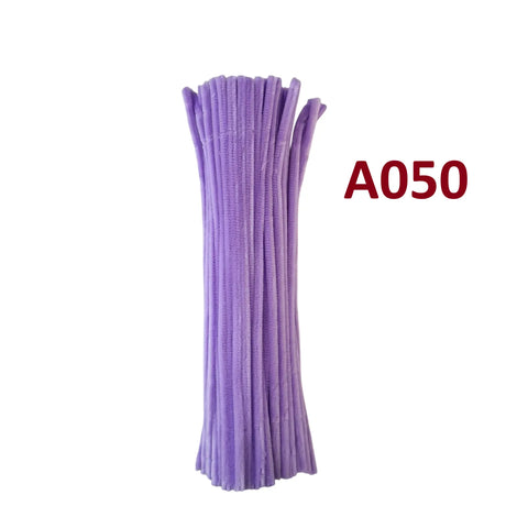 Pack of 100 - Pipe Cleaner velvet Sticks