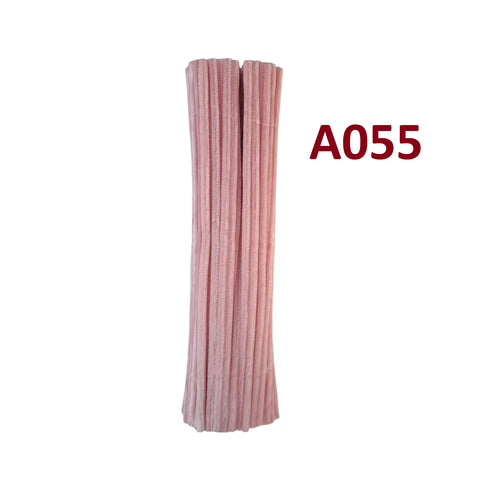 Pack of 100 - Pipe Cleaner velvet Sticks