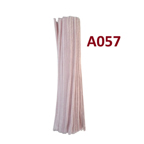 Pack of 100 - Pipe Cleaner velvet Sticks