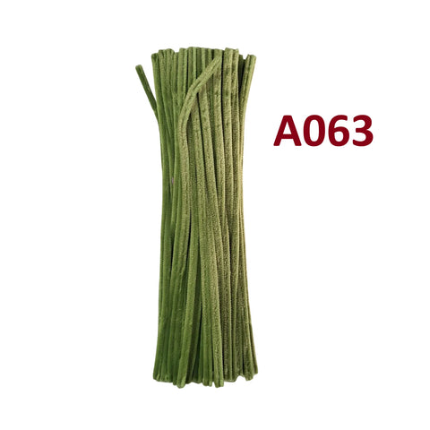 Pack of 100 - Pipe Cleaner velvet Sticks