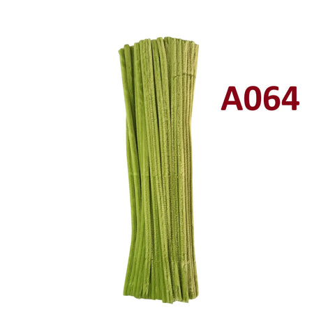 Pack of 100 - Pipe Cleaner velvet Sticks