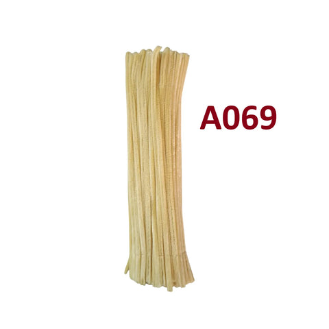 Pack of 100 - Pipe Cleaner velvet Sticks