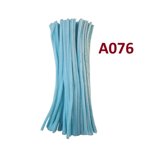 Pack of 100 - Pipe Cleaner velvet Sticks