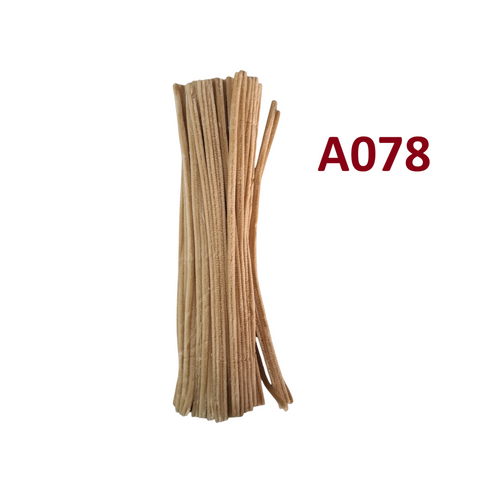 Pack of 100 - Pipe Cleaner velvet Sticks