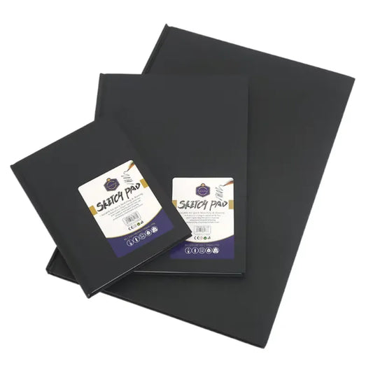 Shop the Keep Smiling Hard Binding Sketch Book in A5, A4, and A3 sizes. Enjoy 56 sheets of artist-quality 120g cartridge paper at Qasimstationers.pk.