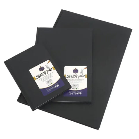 Shop the Keep Smiling Hard Binding Sketch Book in A5, A4, and A3 sizes. Enjoy 56 sheets of artist-quality 120g cartridge paper at Qasimstationers.pk.