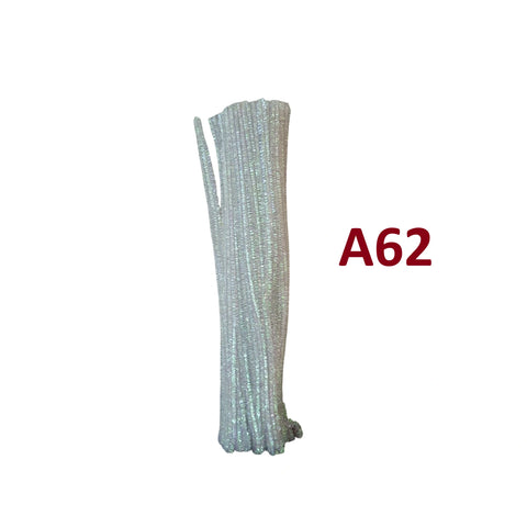 Pack of 100 - Pipe Cleaner velvet Sticks