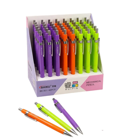 Shop the Baiku 0.5mm Mechanical Pencil for all your sketching and writing needs. Visit qasimstationers.pk for the best online deals today!