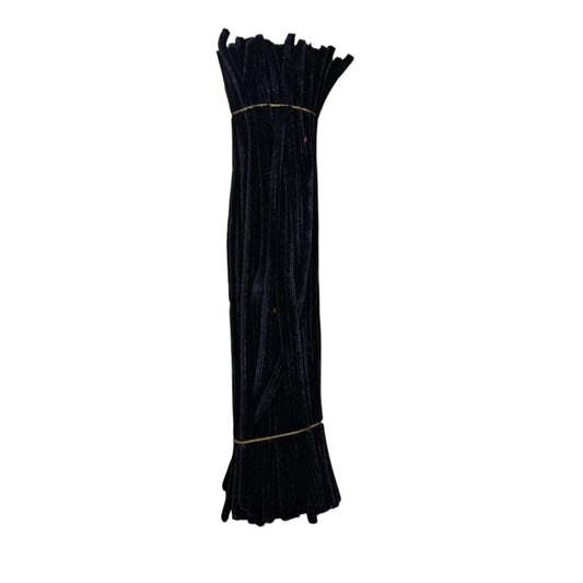 Pack of 100 - Pipe Cleaner velvet Sticks