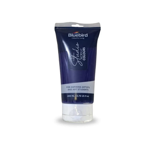 Bluebird 200ml Studio Acrylic Colors Paint Tubes