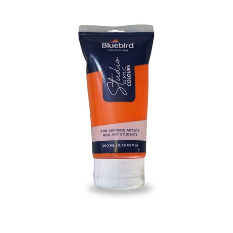 Bluebird 200ml Studio Acrylic Colors Paint Tubes