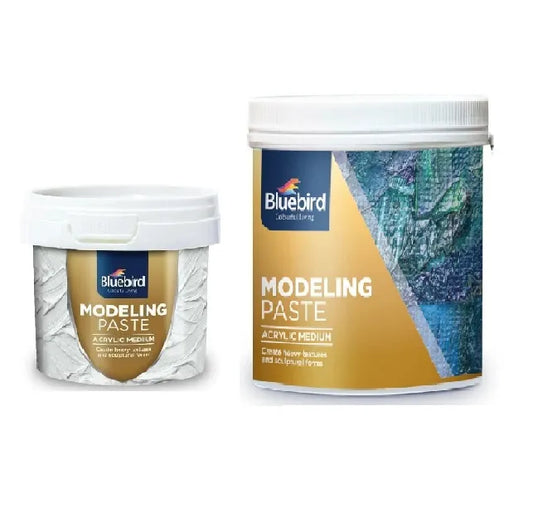 Shop Bluebird Modeling Paste online at Qasimstationers.pk. Available in 150gm to 800gm, find the best prices and unleash your artistic potential today!