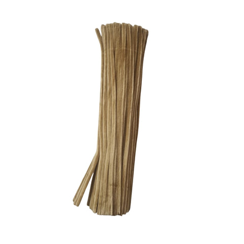 Pack of 100 - Pipe Cleaner velvet Sticks