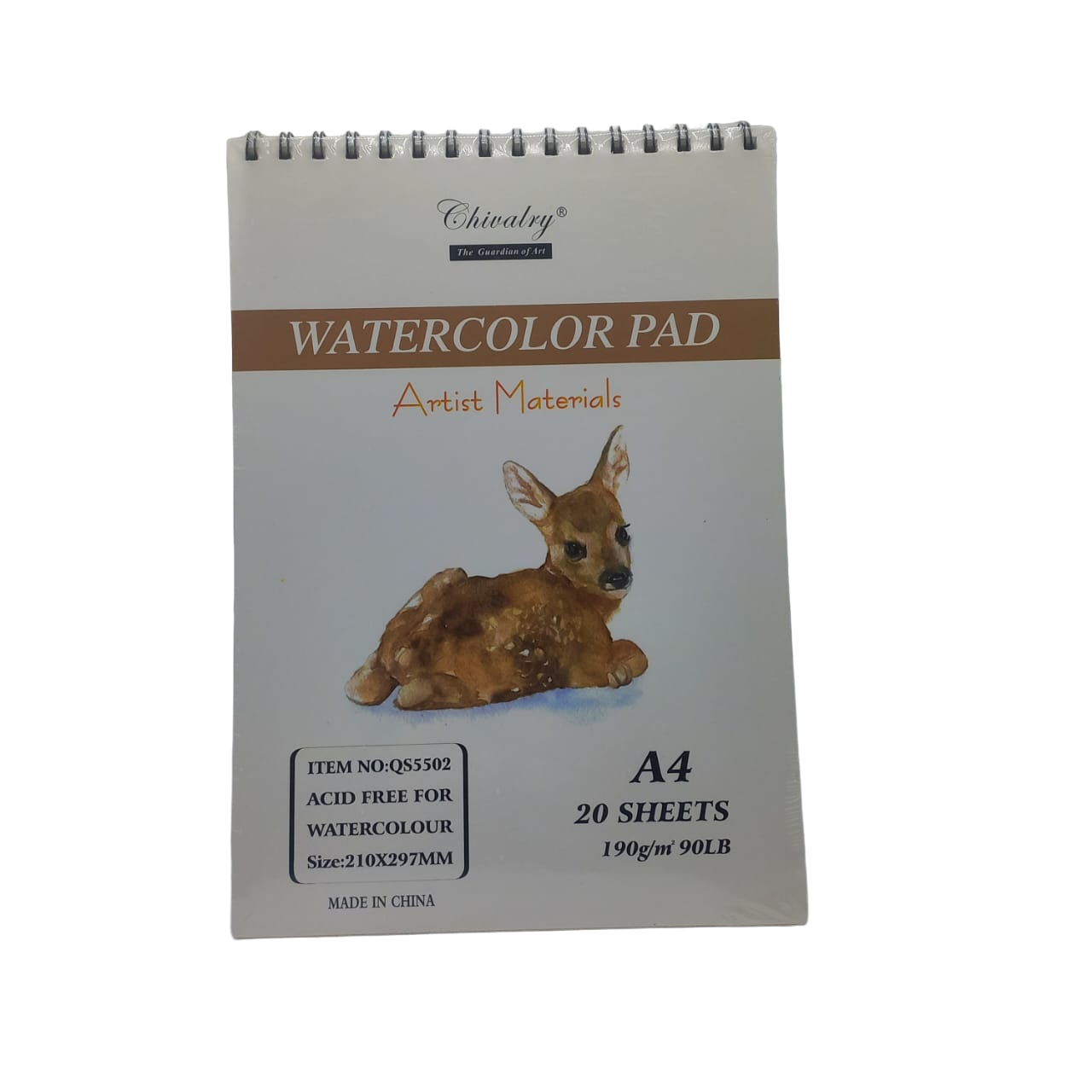 Chivalry Watercolor Pad For Artist A4 Size 20 Sheets 190gsm at Best Price in Pakistan. Best Art Supplies, Office & Stationery Store. ✓Free Delivery ✓Cash on Delivery ✓Deals 
