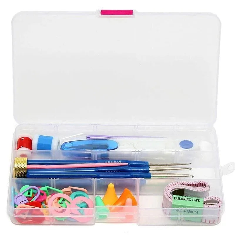Shop the 58-piece crochet and knitting set at Qasimstationers.pk. Get the best prices online and unleash your creativity with this comprehensive kit!