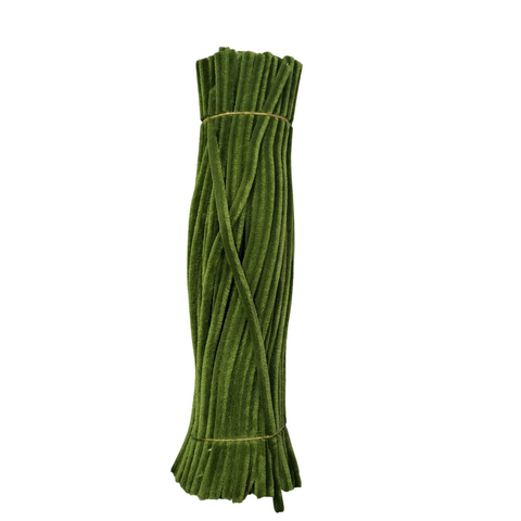 Pack of 100 - Pipe Cleaner velvet Sticks