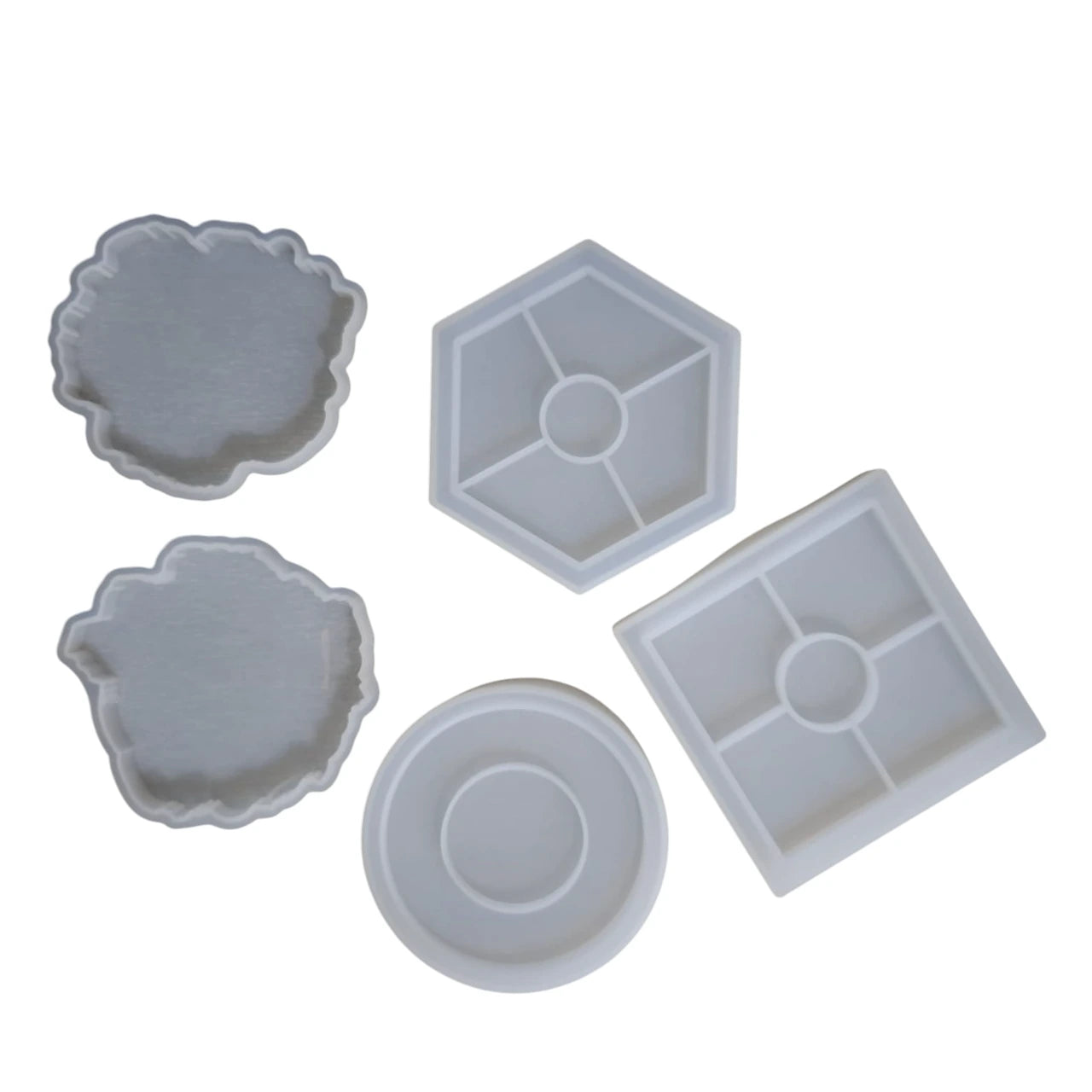 Create stunning home crafts with our DIY plaster coaster silicone molds and resin trays. Perfect for gardening decor, elevate your creative projects effortlessly.
