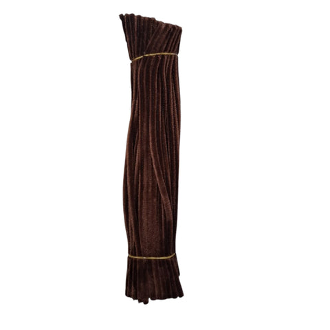 Pack of 100 - Pipe Cleaner velvet Sticks