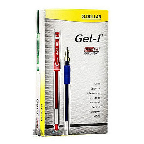 Get the Dollar Gel 1 Pen 0.7mm pack of 10 for smooth, reliable writing. Ideal for home, school, or office, these pens enhance your writing experience.