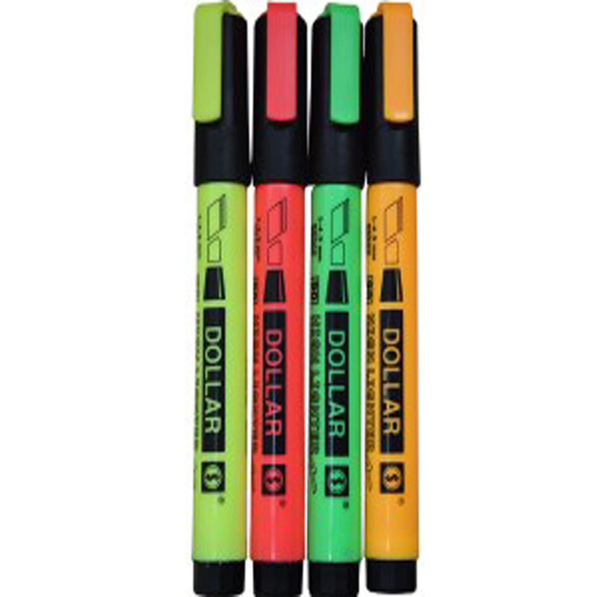 Shop Original Dollar Brand Jumbo Size Text Markers. Enjoy long-lasting, fluorescent colors that are safe on fax paper, available in single or multi-color choices.