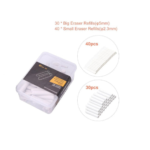 Buy Electric Eraser Refills 30pcs Big/Thick + 40pcs Small/Thin at Best Price in Pakistan. Best Art Supplies & Stationery Store. ✓ Free Delivery ✓Cash on Delivery ✓ Deals