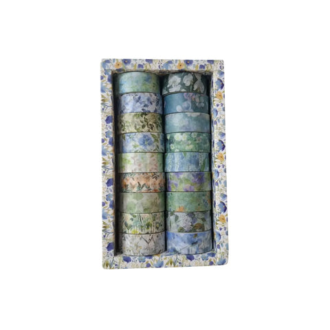 18 Rolls Washi Tapes, Decorative Masking Craft Tapes for DIY Art Crafts Projects, Scrapbook, Washi tape set, Decorative masking tape