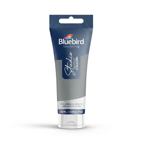 Bluebird 75ml Studio Acrylic Colors Paint Tubes Basic Colors