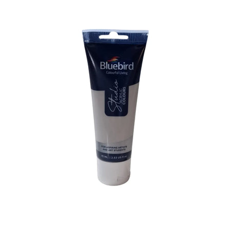Bluebird 75ml Studio Acrylic Colors Paint Tubes Basic Colors