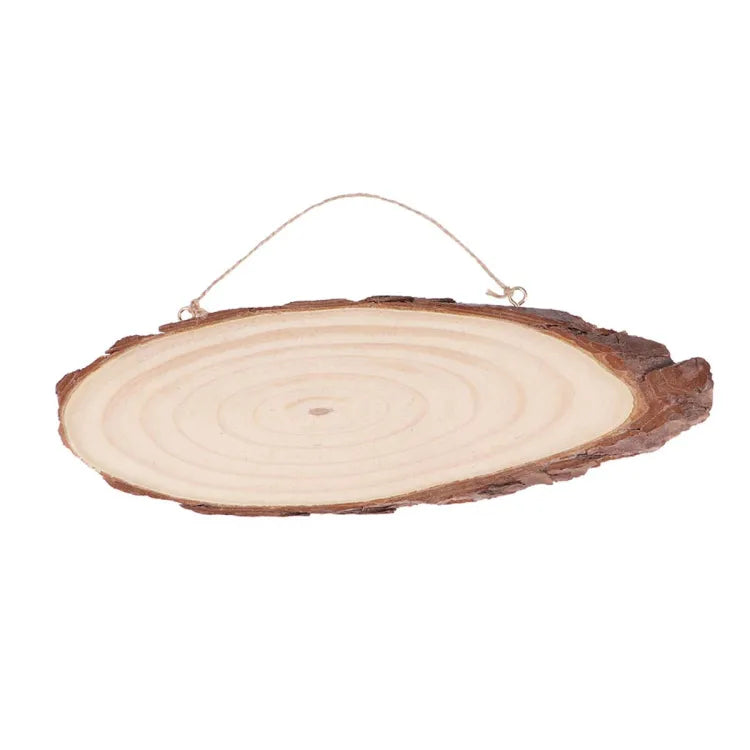 Hoobar Oval Natural Wood Slice with Tree Bark at Best Price in Pakistan. Best Art Supplies, Office & Stationery Store. ✓Free Delivery ✓Cash on Delivery ✓Deals