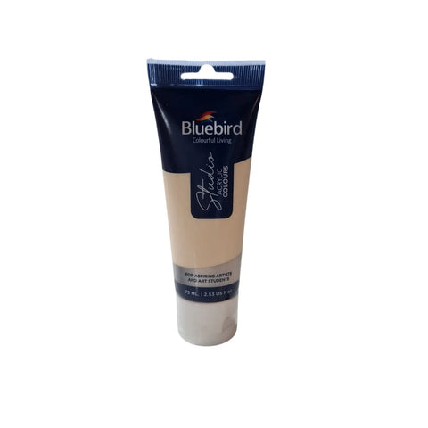 Bluebird 75ml Studio Acrylic Colors Paint Tubes Basic Colors