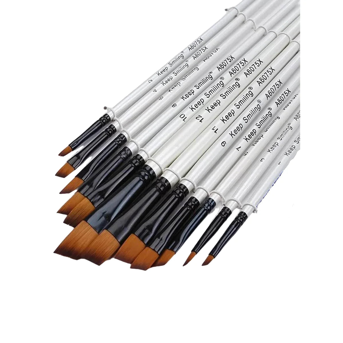 Keep Smiling A6075X 12pcs Drawing Paint Brush Set at Best Price in Pakistan. Best Art Supplies, Office & Stationery Store. ✓Free Delivery ✓Cash on Delivery ✓Deals